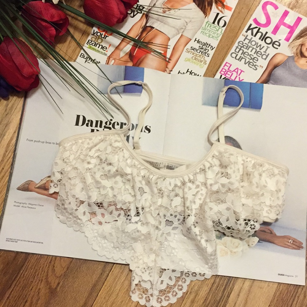 🌺NWT lacy sexy crop top/ bralette🌺 - Picture 2 of 5